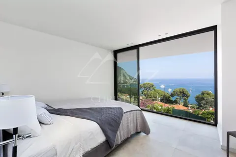 Contemporary Villa overlooking the sea Infinity circle shape Swimming pool, 5 bedrooms in Eze - French Riviera MZILOSJ049 rental For Super Rich