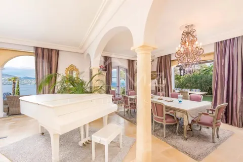 Provençal Villa Panoramic sea view In private and secure domain, 4 bedrooms in Gassin - French Riviera price rental For Super Rich