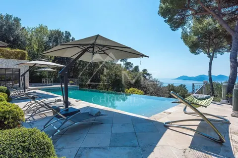 Modern Villa La  Californie Mediterranean Sea view, 8 bedrooms in Cannes MZILO833 rental For Super Rich