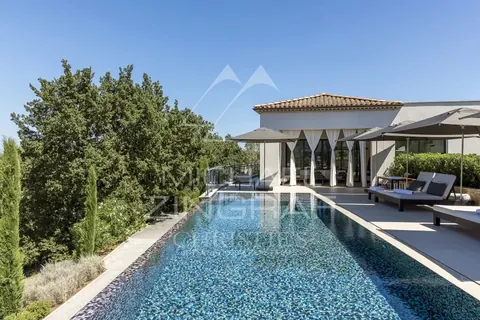 Contemporary Villa Swimming pool with Panoramic View near to the village, 6 bedrooms in Valbonne - French Riviera available rental For Super Rich Contemporary Villa Swimming pool with Panoramic View near to the village, 6 bedrooms in Valbonne - French Riviera available rental For Super Rich