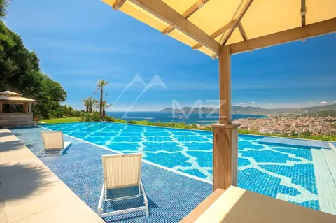 Luxury Villa Exceptional Californie 25 m swimming pool, Jacuzzi for 8 people, 8 bedrooms in Cannes MZILO912 rental For Super Rich