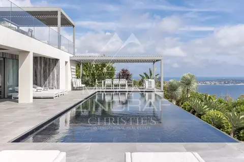 Luxury Villa 180° panoramic sea view Super Cannes, south-facing, 10 bedrooms in Cannes MZILO1592 rental For Super Rich