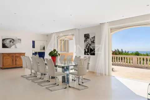 Premium Villa Sea View Super Cannes minutes from the Croisette, 8 bedrooms in Vallauris best rental For Super Rich