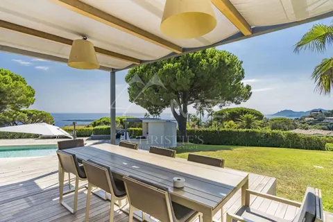 Contemporary Villa Sea View Heated swimming pool, jacuzzi, 5 bedrooms in Vallauris value rental For Super Rich