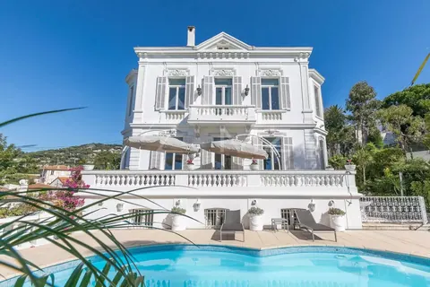 Belle époque Villa Close to town center Swimming pool 8x5m, 5 bedrooms in Cannes - French Riviera