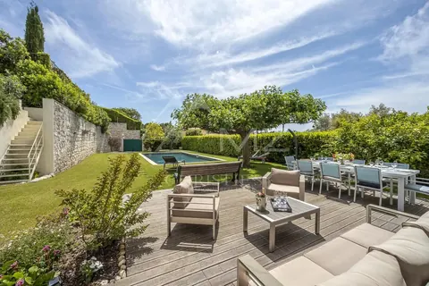 Elegant Villa Sea View Near the beach, 6 bedrooms in Cap d'Antibes MZILO1404 rental For Super Rich