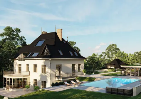 Luxury Villa Panoramic View 19th district, 6 bedrooms in Vienna
