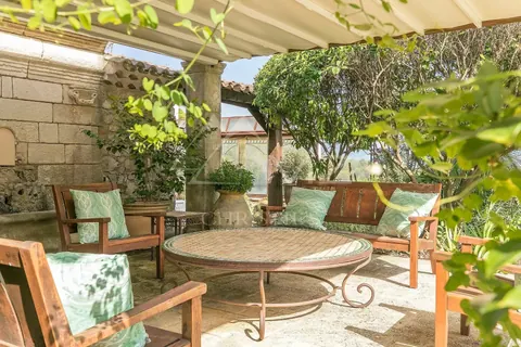 Medieval House Built in 1920 25m marble swimming pool, Tennis court, 10 bedrooms in Mougins - French Riviera property for sale For Super Rich