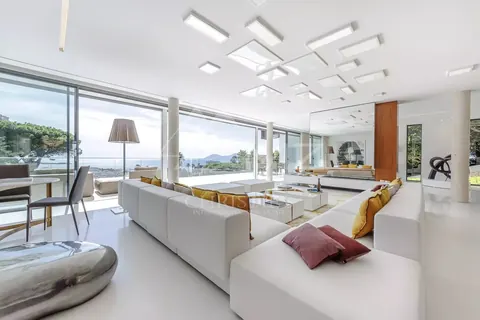 High-end Villa heated swimming pool, Synthetic tennis landscaped park, 7 bedrooms in Cannes - French Riviera price rental For Super Rich