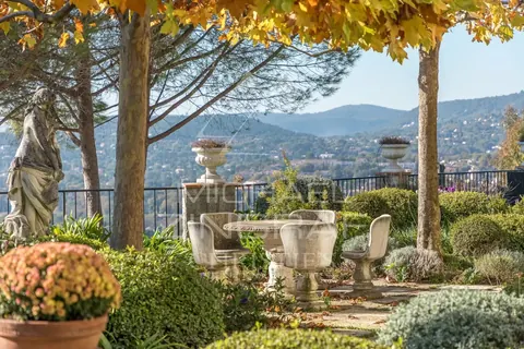 Architectural Villa located Hill of the billionaires built 1950s, 12 bedrooms in Grasse - French Riviera MZIOP803 for sale For Super Rich