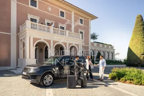 Century Castle ONE-OF-THE-KIND Landscaped garden with unique pool, several bedrooms in Cannes vacation rental For Super Rich