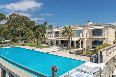 Premium Villa 30 meters infinity pool unique sea view, 4 bedrooms in Cannes MZILO1006 rental For Super Rich