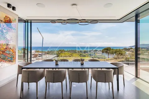 Modern Villa amazing sea view near Pampelonne beach (Club 55), 6 bedrooms in Ramatuelle vacation rental For Super Rich