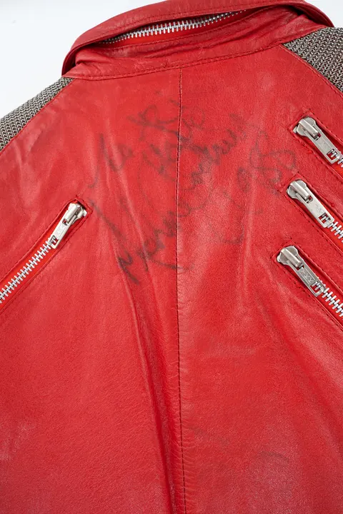 Michael Jackson Jacket (Bad Tour-worn & signed)