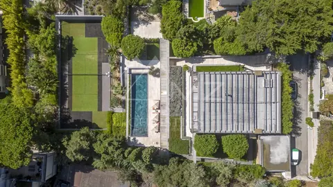 High-end Villa heated swimming pool, Synthetic tennis landscaped park, 7 bedrooms in Cannes - French Riviera available rental For Super Rich