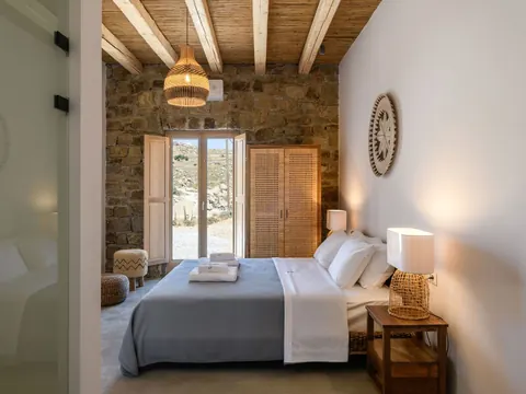 Design Villa Panoramic View over Paraga, Platis Yialos, and Paradise beaches., 5 bedrooms in Mykonos Classified ads for sale For Super Rich