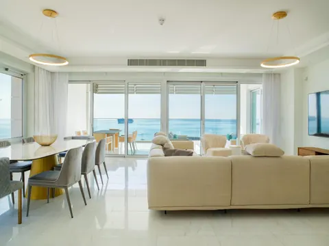Luxury Apartment Beach Front Sea View, 3 bedrooms in Limassol search for sale For Super Rich
