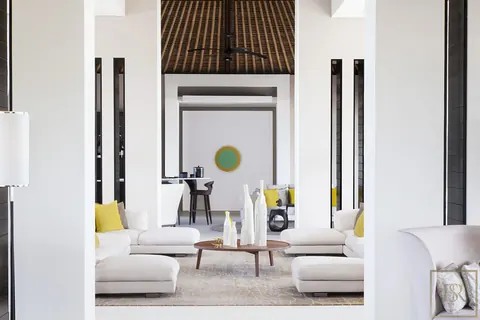 Luxury Private island Cheval Blanc breathtaking haven, 5 bedrooms in Randheli price rental For Super Rich