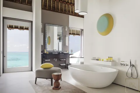 Luxury Private island Cheval Blanc beach front with panoramic view, 2 bedrooms in Randheli property rental For Super Rich