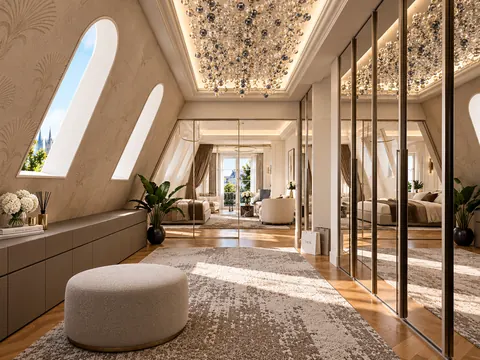 Luxury Penthouse Panoramic View overlooking Rathauspark, 6 bedrooms in Vienna search for sale For Super Rich