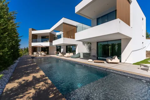 Architectural Villa Sea View Heated pool, 4 bedrooms in Vale Formoso