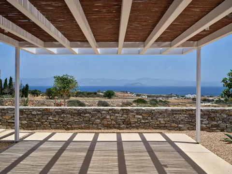 Modern Villa Beach Front uninterrupted views of the azure Aegean Sea, 6 bedrooms in Paros 1169976 for sale For Super Rich