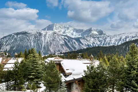 Luxury Chalet St Christophe Panoramic mountain view, 5 bedrooms in Courchevel buy for sale For Super Rich