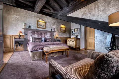 Luxury Chalet St Christophe Panoramic mountain view, 5 bedrooms in Courchevel search for sale For Super Rich
