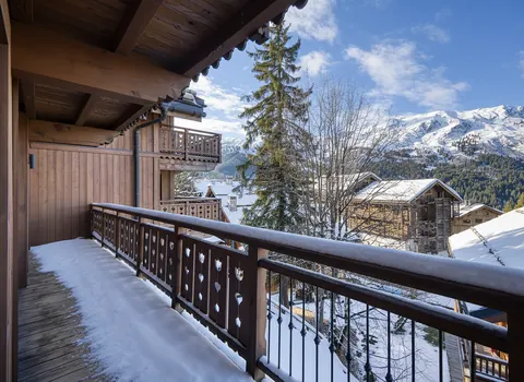 High-end Apartment Panoramic View Mountain View, 3 bedrooms in Méribel available for sale For Super Rich