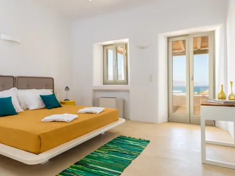 Luxury Villa Sea View, 500 meters from Ftelia Beach, 8 bedrooms in Mykonos top for sale For Super Rich
