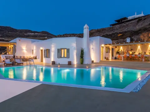 Luxury Villa Sea View, 500 meters from Ftelia Beach, 8 bedrooms in Mykonos prix for sale For Super Rich