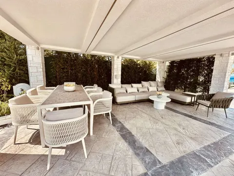 Luxury Villa Beach Front first line from the sea, 5 bedrooms in Halkidiki photos for sale For Super Rich
