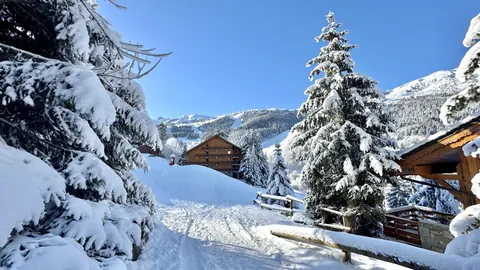 Luxury Apartment Golden Triangle, panoramic mountain view, 7 bedrooms in Méribel search for sale For Super Rich