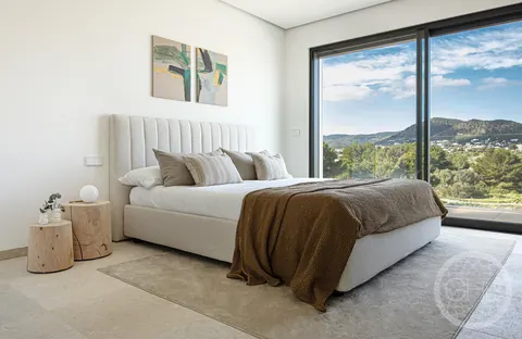 Luxury Penthouse Panoramic View  indoor-outdoor pool, with Spa, 3 bedrooms in Ibiza deal for sale For Super Rich