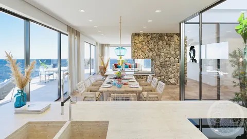Luxury Penthouse Panoramic View  indoor-outdoor pool, with Spa, 3 bedrooms in Ibiza ads for sale For Super Rich