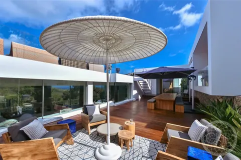 Luxury Villa panoramic sea and sunset views, 6 bedrooms in Sant Joan Ibiza ultra luxury for sale For Super Rich
