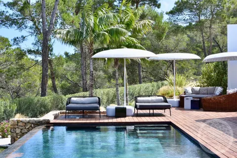 Luxury Villa panoramic sea and sunset views, 6 bedrooms in Sant Joan Ibiza prix for sale For Super Rich
