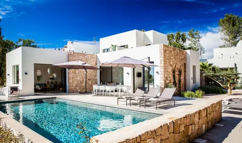 Luxury Villa Beach Front Panoramic View, 9 bedrooms in santa eulalia del rio - ibiza buy for sale For Super Rich