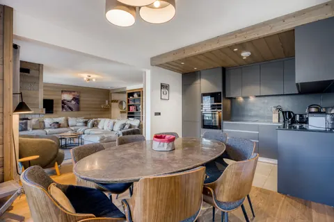 High-end Apartment Panoramic View Mountain View, 3 bedrooms in Méribel ME1-263 for sale For Super Rich