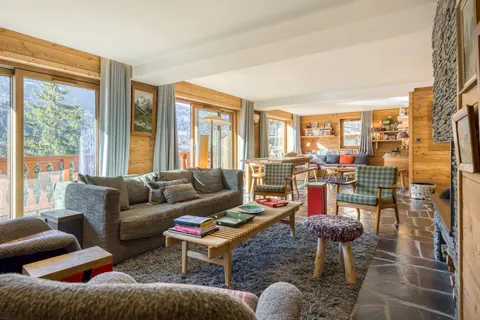 Luxury Apartment Golden Triangle, panoramic mountain view, 7 bedrooms in Méribel Used for sale For Super Rich