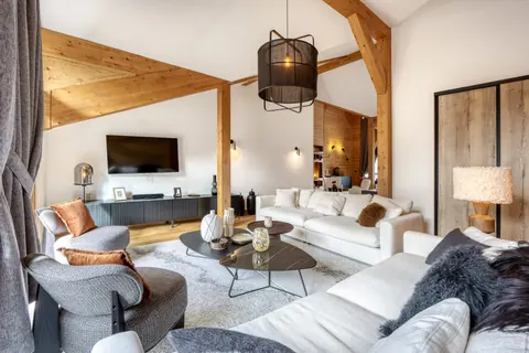 Luxury Penthouse Panoramic View Mountain View, 4 bedrooms in Courchevel New for sale For Super Rich