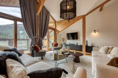 Luxury Penthouse Panoramic View Mountain View, 4 bedrooms in Courchevel PC4-181 for sale For Super Rich