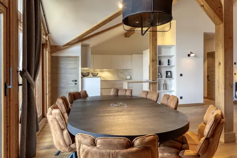 Luxury Penthouse Panoramic View Mountain View, 4 bedrooms in Courchevel buy for sale For Super Rich