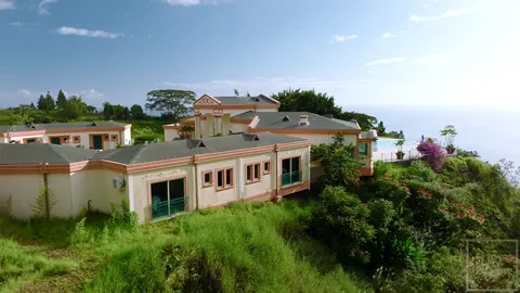 Premium Villa Panoramic View Edge of the cliff, 6 bedrooms in Tahiti properties for sale For Super Rich