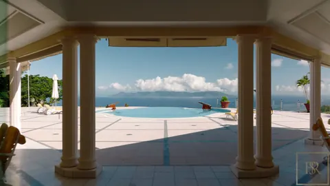Premium Villa Panoramic View Edge of the cliff, 6 bedrooms in Tahiti Classified ads for sale For Super Rich