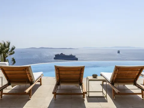 Premium Villa Panoramic View Sea View, 9 bedrooms in Mykonos 19,318 Day rental For Super Rich