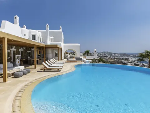 Premium Villa Panoramic View Sea View, 9 bedrooms in Mykonos