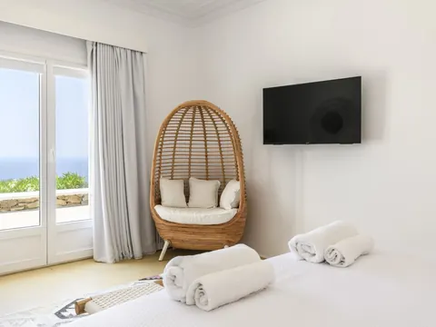 Premium Villa Panoramic View Sea View, 9 bedrooms in Mykonos luxury rental For Super Rich