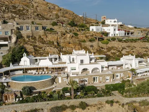 Premium Villa Panoramic View Sea View, 9 bedrooms in Mykonos best rental For Super Rich