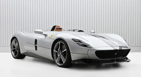 2021 Ferrari Monza SP1 Silver for sale For Super Rich 2021 Ferrari Monza SP1 Silver for sale For Super Rich